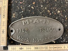 Waggonschild 1942 nürnberg gebraucht kaufen  Lichtenau