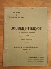 Catalogue joubert tiersot d'occasion  Toulouse-