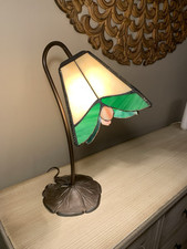 Usado, Vitral vintage estilo Art Nouveau L & L WMC 4869 abajur de mesa comprar usado  Enviando para Brazil