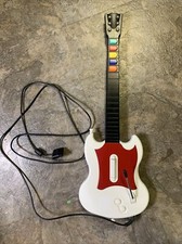 Usado, Controle PS2 Red Octane White Red Guitar Hero SG com fio 95077.805 - Testado comprar usado  Enviando para Brazil