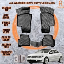 Tapetes de assoalho de carro moldados em 3D forros para VW Passat CC 2012-2017 todas as estações resistentes comprar usado  Enviando para Brazil