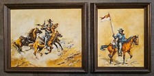 Two framed western for sale  Indianapolis