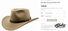 Genuine vintage akubra for sale  LONDON