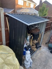 Metal log shed for sale  LUTON