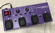 Pedal de efeitos de guitarra ZOOM GFX-1 efeitos múltiplos roxo comprar usado  Enviando para Brazil