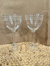 Vtg etched cocktail d'occasion  Expédié en Belgium