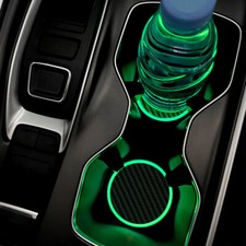 2 peças suporte para copo de carro LED brilhante 7,2 cm luz noturna tapete decoração montanha-russa bebida comprar usado  Enviando para Brazil