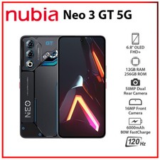 Celular Android ZTE nubia Neo 3 GT 5G 12GB+256GB CINZA Dual SIM desbloqueado comprar usado  Enviando para Brazil