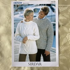 Sirdar knitting pattern for sale  AMMANFORD