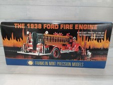 Usado, Franklin Mint 1 32 Miniatura Carro Modelo Número THE1938 FORD FIRE ENGINE THE FRANK comprar usado  Enviando para Brazil