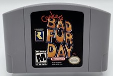 Conker's Bad Fur Day Nintendo 64 N64 cartucho autêntico testado apenas comprar usado  Enviando para Brazil