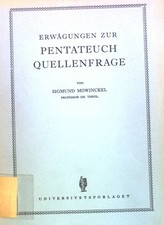 Erwägungen zur pentateuch gebraucht kaufen Erwägungen zur pentateuch gebraucht kaufen  Koblenz