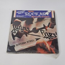 Vintage Judas Priest Aço Britânico 22,5" Arte de Parede Tapeçaria Pôster Novo NOS comprar usado  Enviando para Brazil