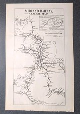 Original 1919 map for sale  WARRINGTON
