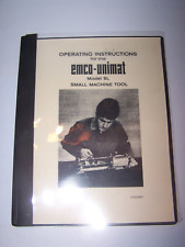 Unimat operators instructions for sale  Penfield