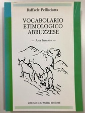 Vocabolario etimologico abruzz usato  Fiesole