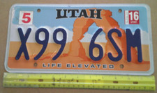 License plate utah for sale  San Diego