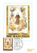 Cartolina maximum santa usato  Milano