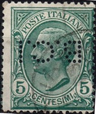Italia regno 1906 usato  Firenze