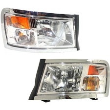 Conjunto de conjunto de faróis para 2008-2010 Dodge Dakota halogênio esquerdo direito com lâmpada, usado comprar usado  Enviando para Brazil