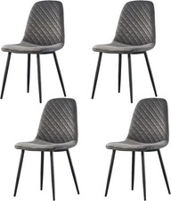 Velvet dining chairs for sale  ASHTON-UNDER-LYNE