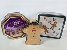 Christmas storage tins for sale Christmas storage tins for sale  BRISTOL