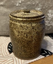 stoneware jar for sale  MATLOCK