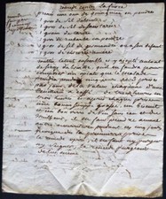 Ancienne ordonnance médicale d'occasion  Sagy