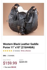 Vintag tooled leather for sale  Saint Peters