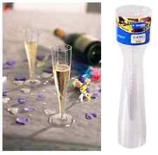 60 x flautas de champanhe 135 ml copos plásticos para festa de casamento reutilizáveis e seguros KCC2  comprar usado  Enviando para Brazil