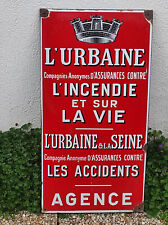 Plaque émaillée assurance d'occasion  Niort