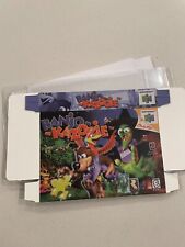 BANJO KAZOOIE - NINTENDO 64 N64 - APENAS CAIXA + PROTETOR comprar usado  Enviando para Brazil