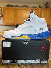 Tamanho 9.5 - Air Jordan 5 retrô 2013 Laney 136027 189 comprar usado  Enviando para Brazil