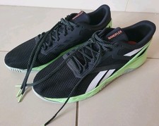 Tênis REEBOK Nanoflex 13 masculino preto verde azul crossfit academia treinamento comprar usado  Enviando para Brazil