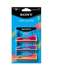 Cassete Sony DVM60R 60 minutos cor premium mini DV (pacote com 3) comprar usado  Enviando para Brazil