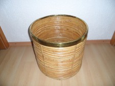 übertopf korbgeflecht messing gebraucht kaufen  Hilzingen