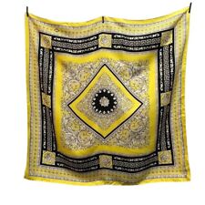 yellow black scarf for sale  LONDON