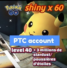 Pokémon shiny x60 d'occasion  Châteauneuf-sur-Cher