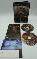 God of War II 2 (Sony PlayStation 2, 2007) Black Label 2-Disc Set CIB Reg Card comprar usado  Enviando para Brazil