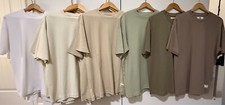 Camisetas masculinas oversized criptografadas/fornecimento público - Novas com etiquetas comprar usado  Enviando para Brazil