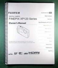 Fujifilm Finepix XP120 Series Manual do Proprietário: 138 Páginas e Capas de Proteção! comprar usado  Enviando para Brazil