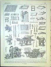 Ancienne gravure presse d'occasion  Rioz