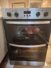 zanussi built double oven for sale  LONDON