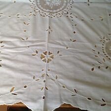 Nappe table brodee d'occasion  Le Péage-de-Roussillon