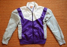 Nike, Damska Biała - Szara- Fioletowa Windrunner Kurtka Nike, Medium, 8-10 na sprzedaż  PL
