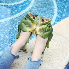 Chinelos engraçados Homem Calçado Sapatos de família Sandálias pai-filho Chinelos de peixe, usado comprar usado  Enviando para Brazil