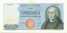 5000 lire cristoforo usato  Pignataro Maggiore