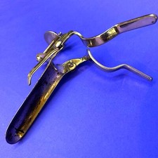 1920 ESPÉCULO VAGINAL GINECOLÓGICO MEDICINA CIRÚRGICA MÉDICA ANTIGA "ÂNCORA" comprar usado  Enviando para Brazil