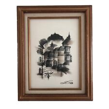Framed charcoal painted for sale  Port Saint Lucie