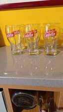 Bicchieri birra castello usato  Torino